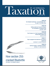 Taxation in Australia | 1 Mar 08 Taxation in Australia | 1 Mar 08