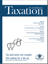 Taxation in Australia | 1 Apr 08 Taxation in Australia | 1 Apr 08