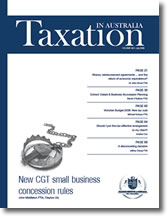 Taxation in Australia | 1 Jul 08 Taxation in Australia | 1 Jul 08