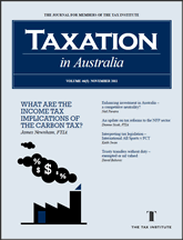 Taxation in Australia | 1 Nov 11 Taxation in Australia | 1 Nov 11