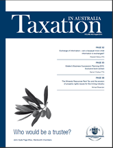 Taxation in Australia | 1 Aug 10