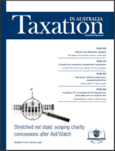 Taxation in Australia | 1 Feb 11