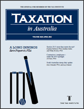 Taxation in Australia | 1 Apr 12