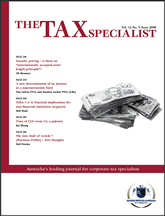 The Tax Specialist | 1 Jun 09