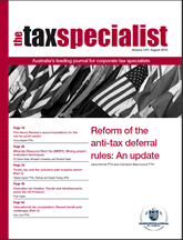 The Tax Specialist | 1 Aug 10