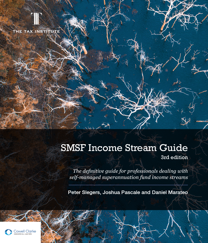 An image of the SMSF Income Stream Guide cover